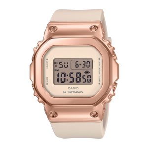 Reloj G-SHOCK GM-S5600PG-4D Resina/Acero Mujer Oro Rosa