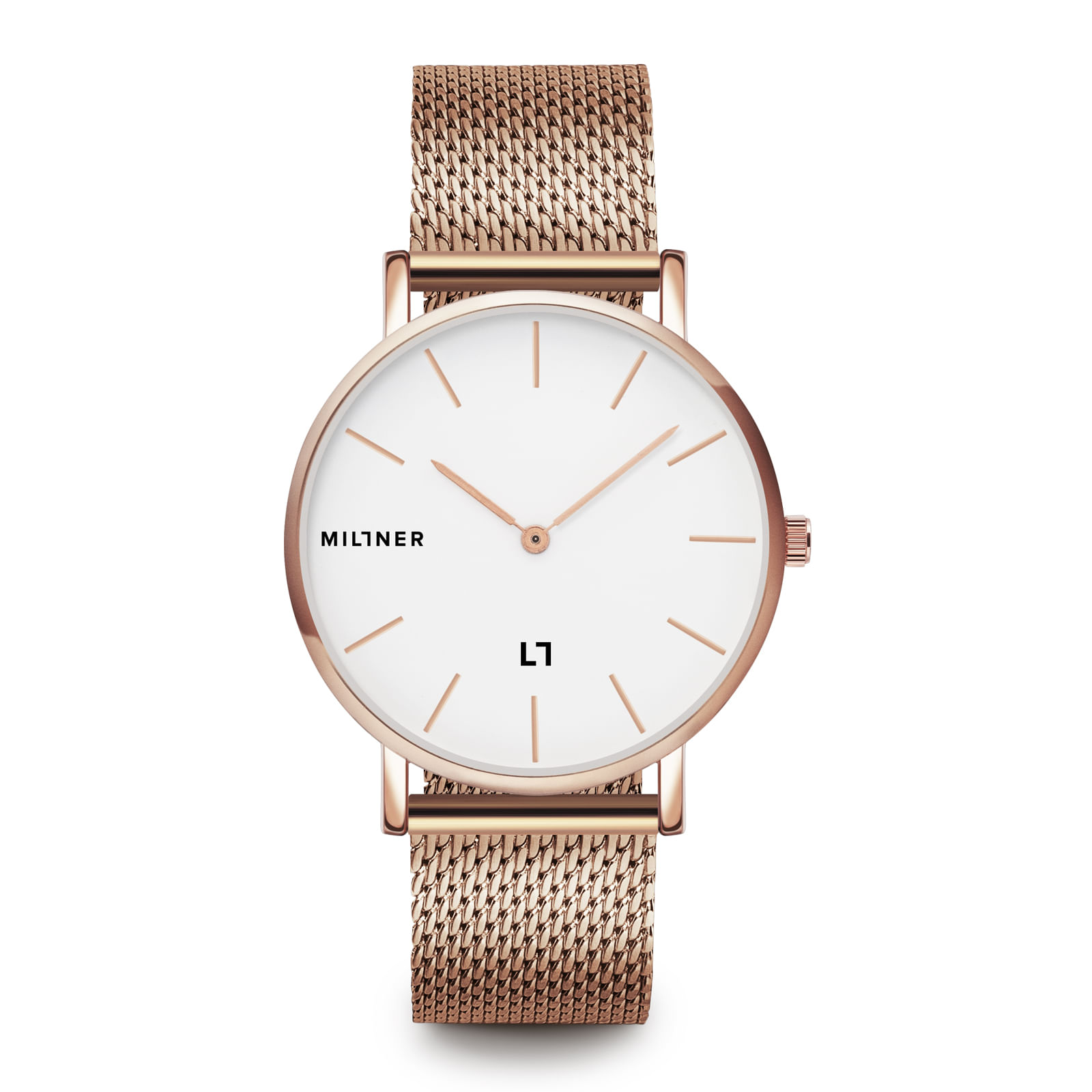 Reloj MILLNER Mayfair · Rose Gold Acero Mujer