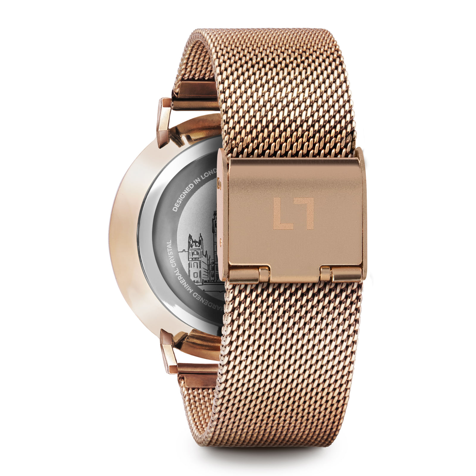 Reloj MILLNER Mayfair · Rose Gold Acero Mujer