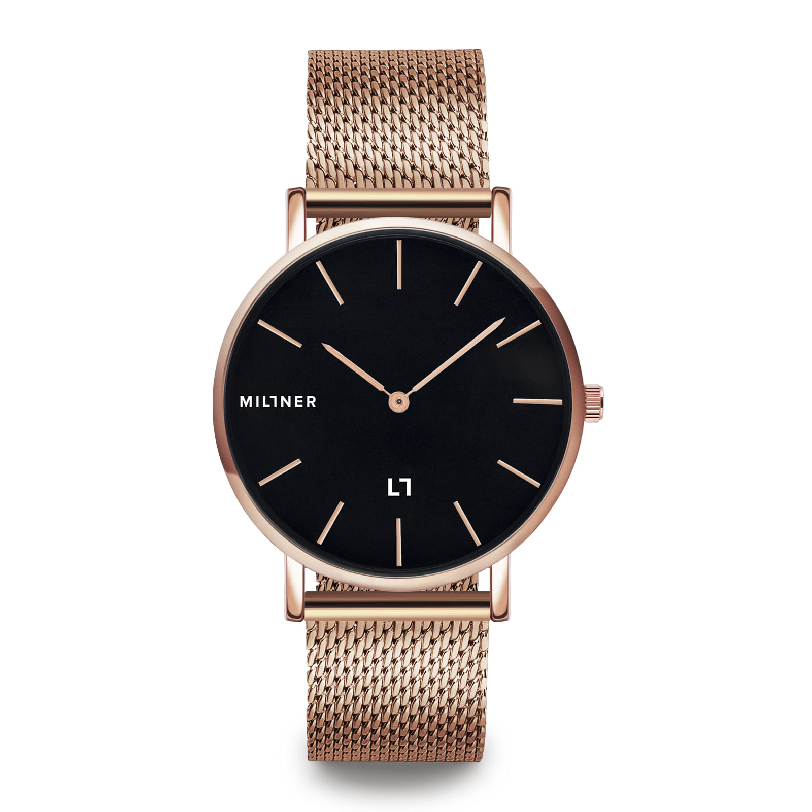 Reloj MILLNER Mayfair S · Rose Black Acero Mujer