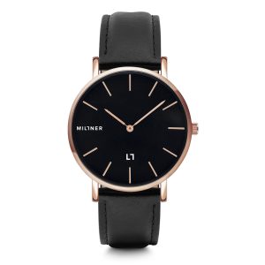 Reloj MILLNER Hallfield · Dark One Acero Mujer