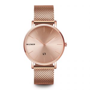 Reloj MILLNER Mayfair · Pink Acero Mujer