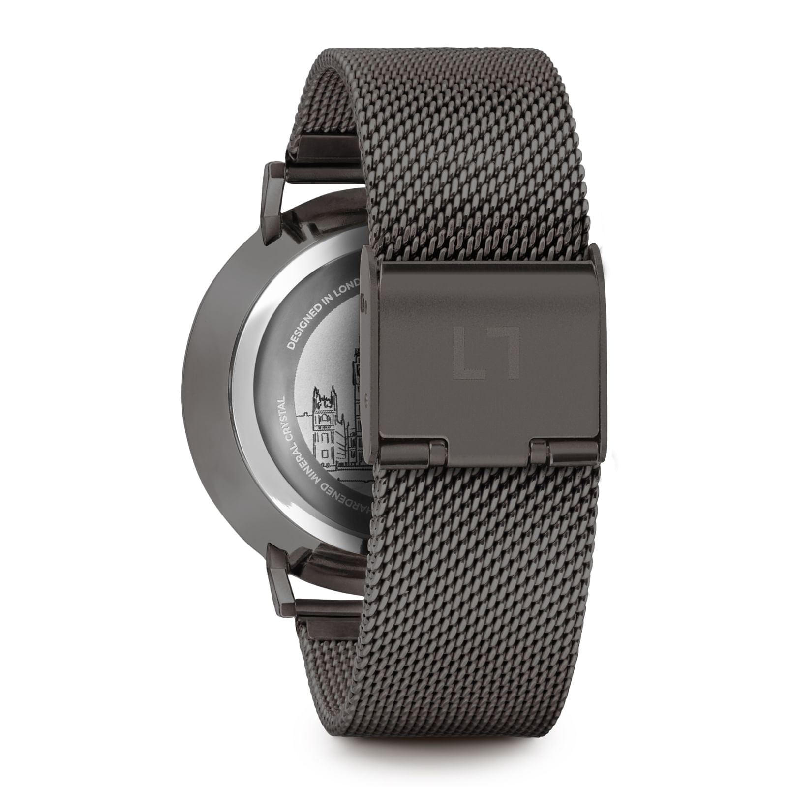 Reloj MILLNER Mayfair · Graphite Acero Mujer