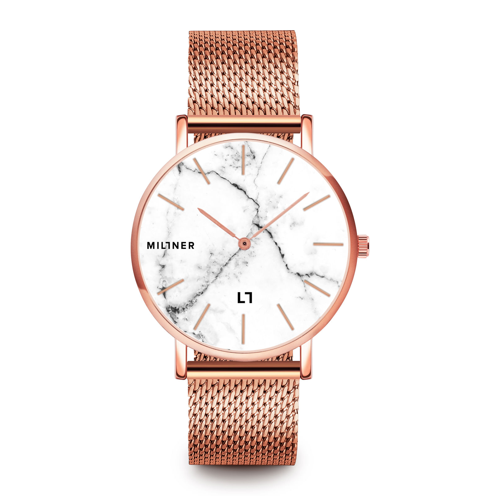 Reloj MILLNER Camden · Marble Rose Gold Acero Mujer