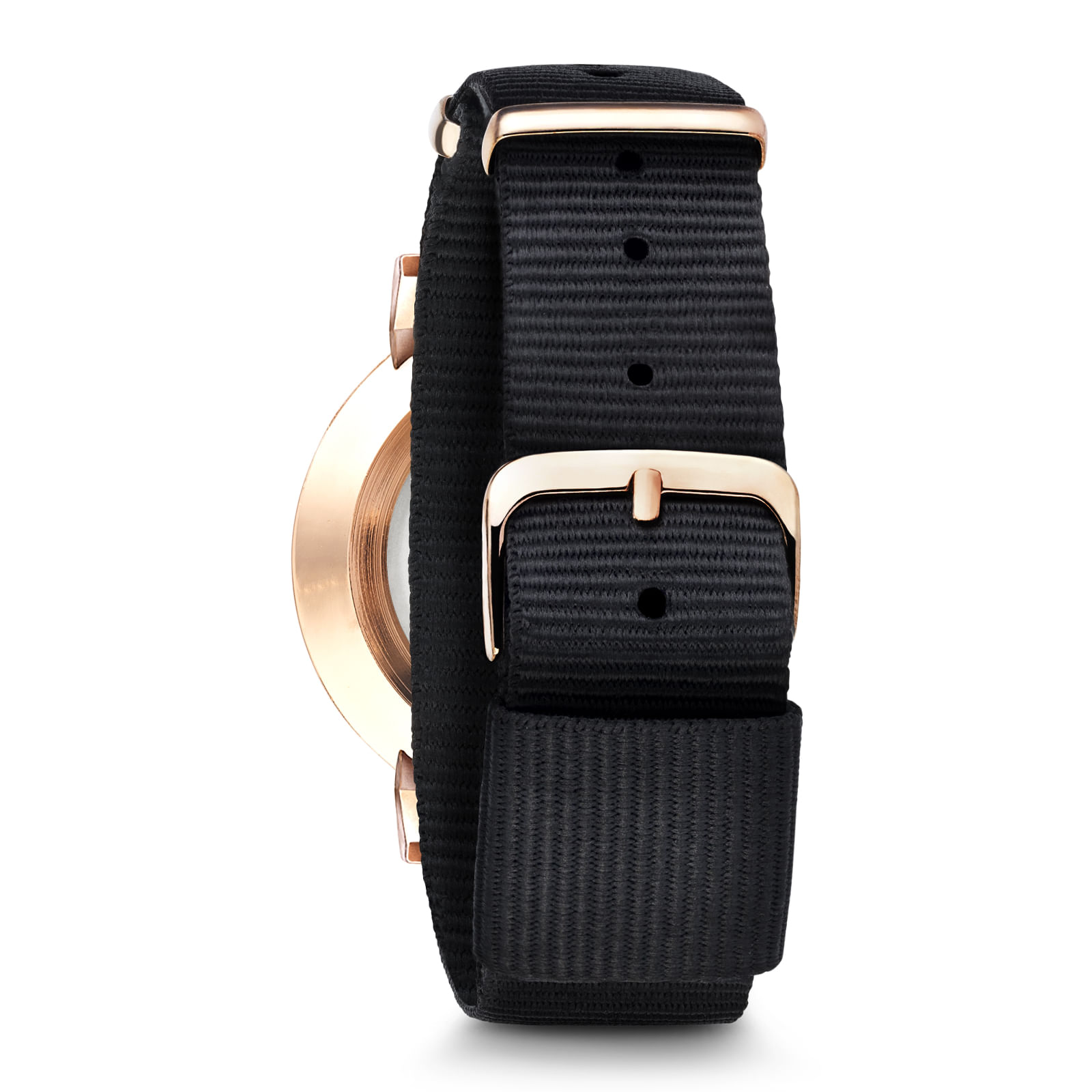 Reloj MILLNER Hallfield · Black Fabric Acero Mujer