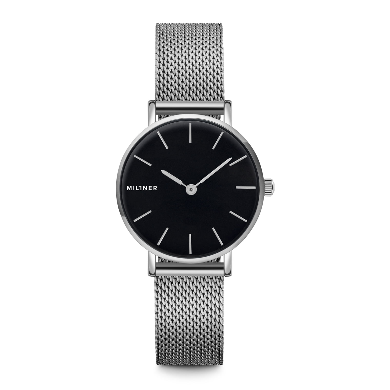 Reloj MILLNER Mini · Silver Black Acero Mujer