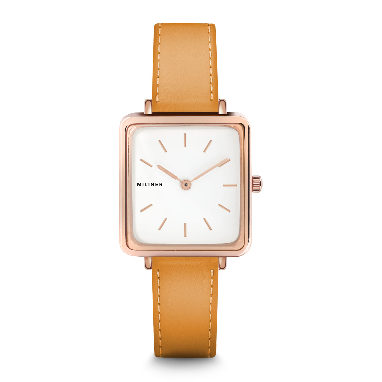 Reloj MILLNER Royal · Camel Acero Mujer