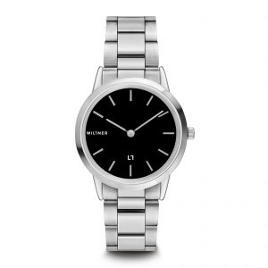 Reloj MILLNER Chelsea · Silver Black Acero Mujer
