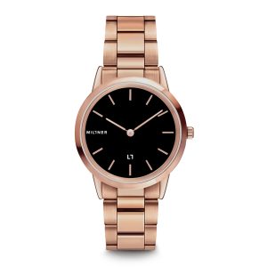 Reloj MILLNER Chelsea · Rose Black Acero Mujer