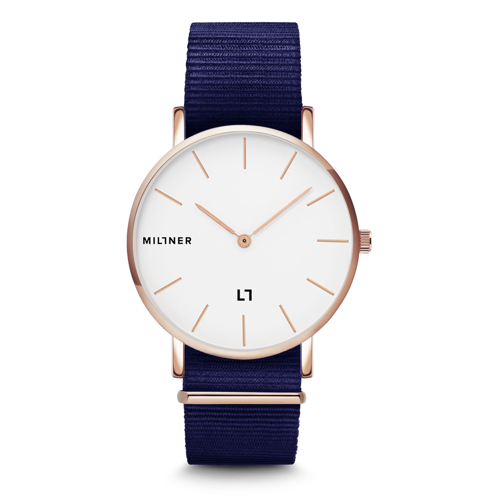 Reloj MILLNER Hallfield S · Marine Fabric Acero Mujer