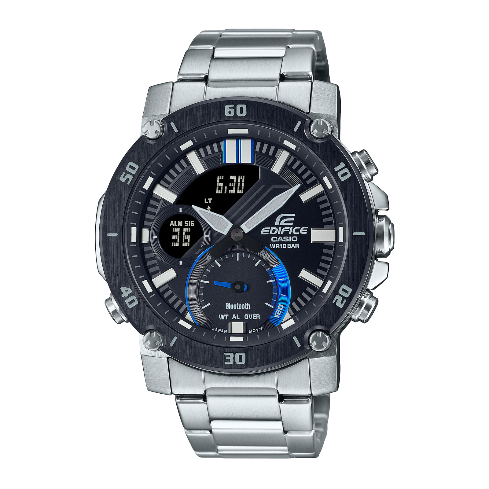 Reloj EDIFICE ECB-20DB-1A Acero Hombre Plateado