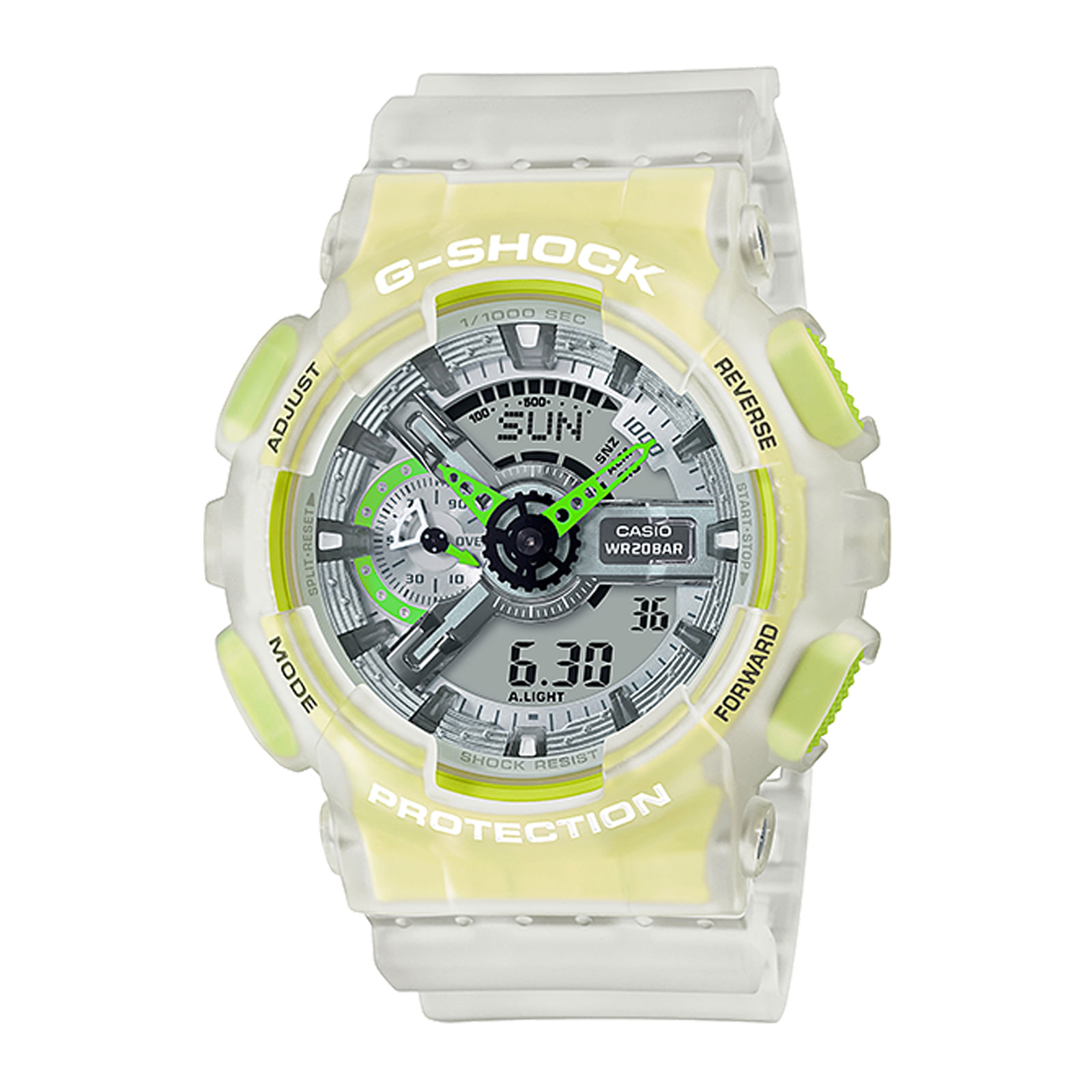 Reloj G-SHOCK GA-110LS-7A Resina Hombre Blanco