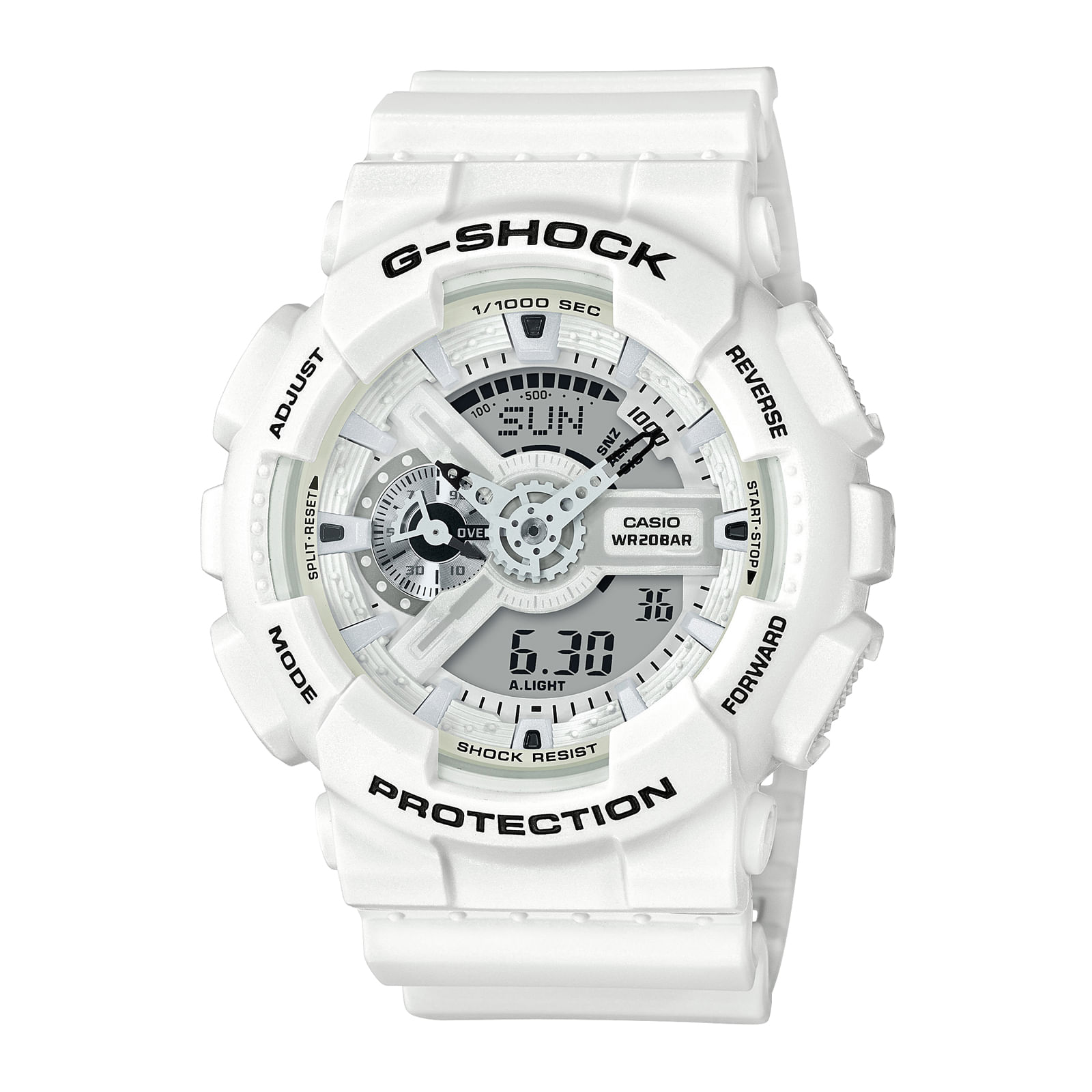 Reloj G-SHOCK GA-110MW-7A Resina Hombre Blanco