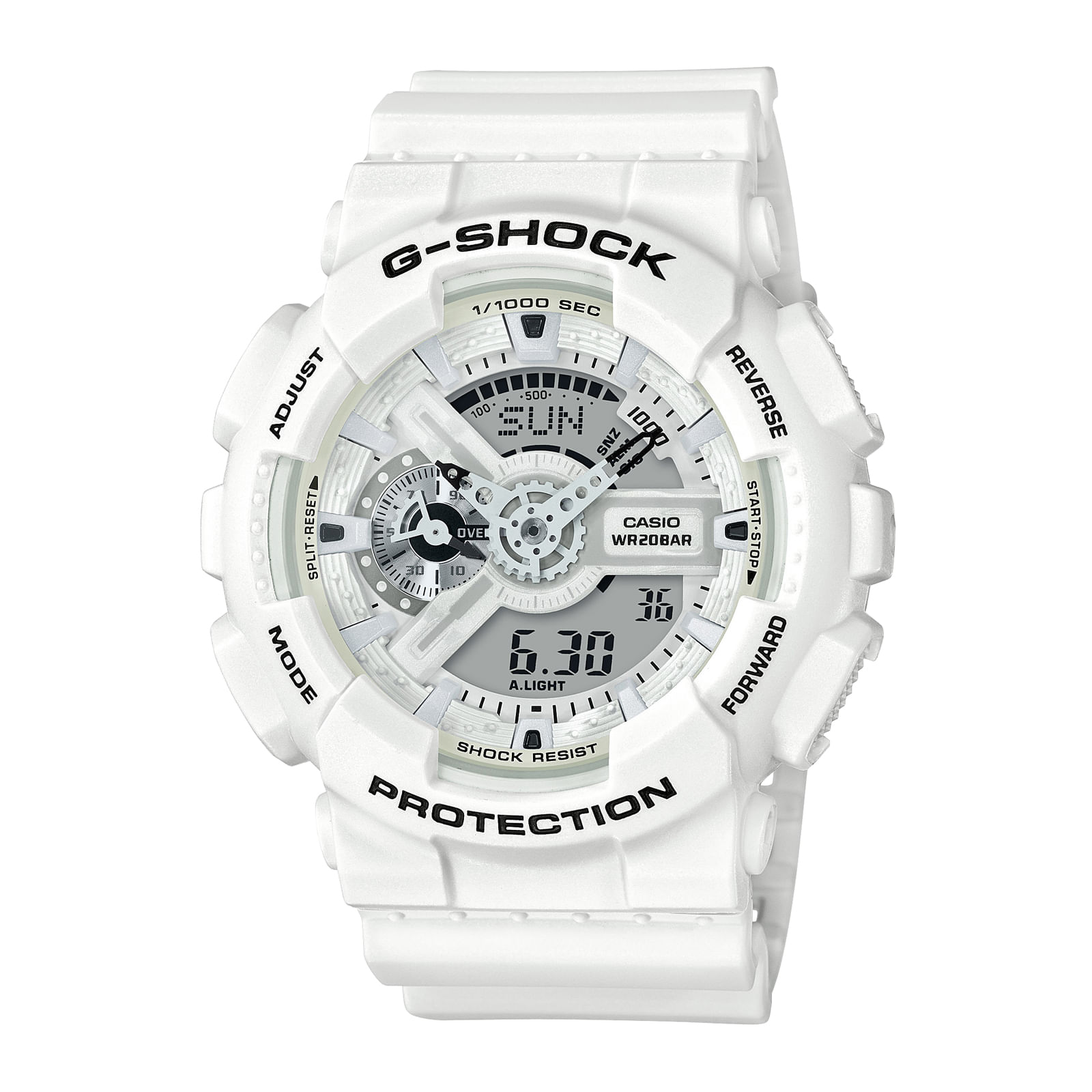 Reloj G-SHOCK GA-110MW-7A Resina Blanco - Btime