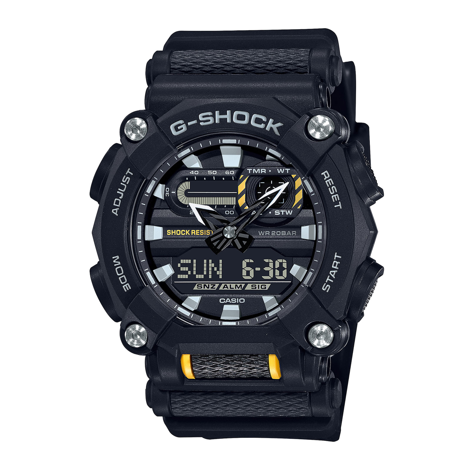 Reloj G-SHOCK GA-900-1A Resina Hombre Negro