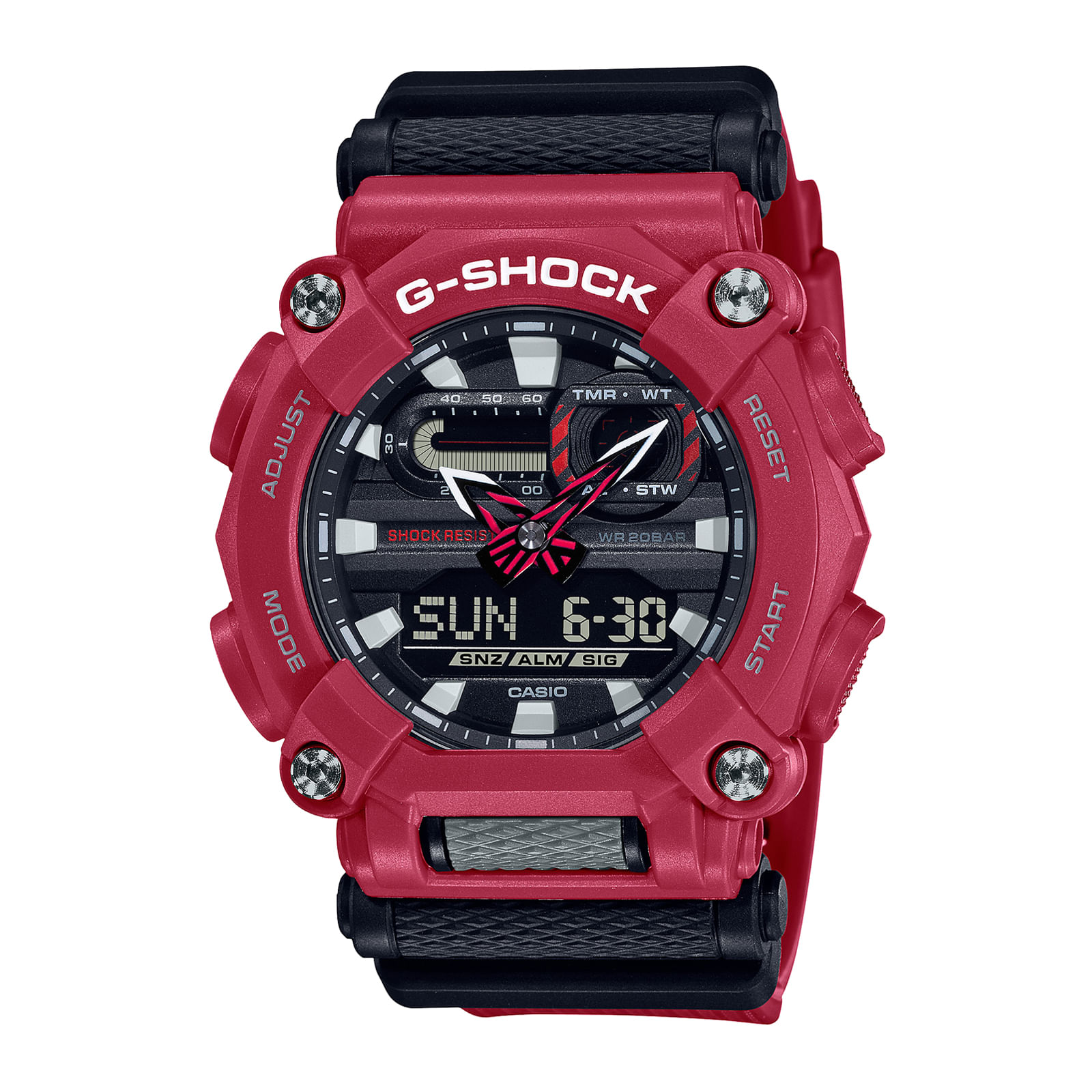 Reloj G-SHOCK GA-900-4A Resina Hombre Rojo