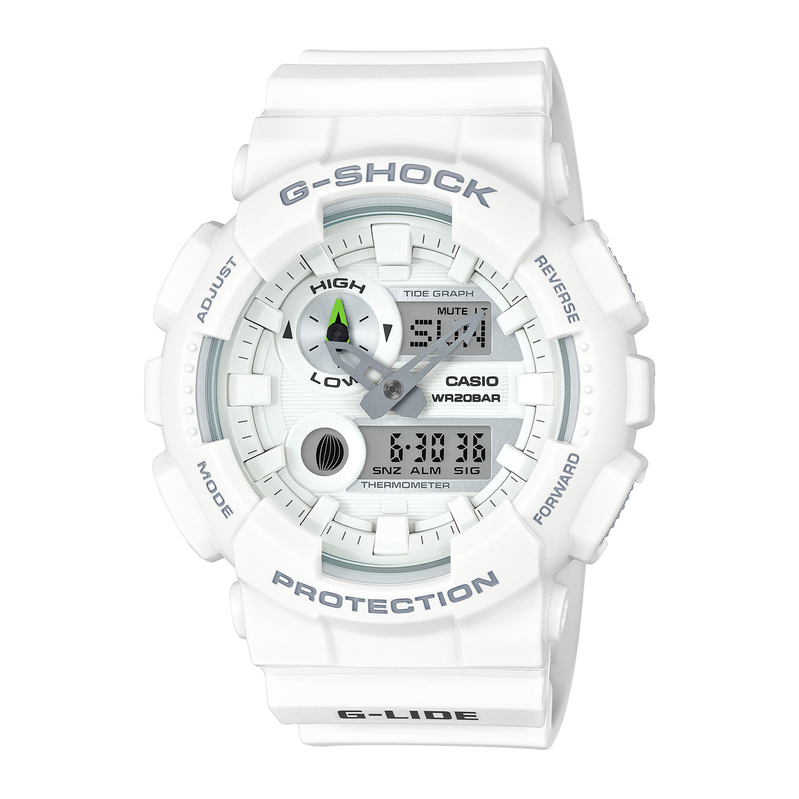 Reloj G-SHOCK GAX-100A-7A Resina Hombre Blanco