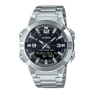 Reloj CASIO AMW-870D-1A Acero Hombre Plateado