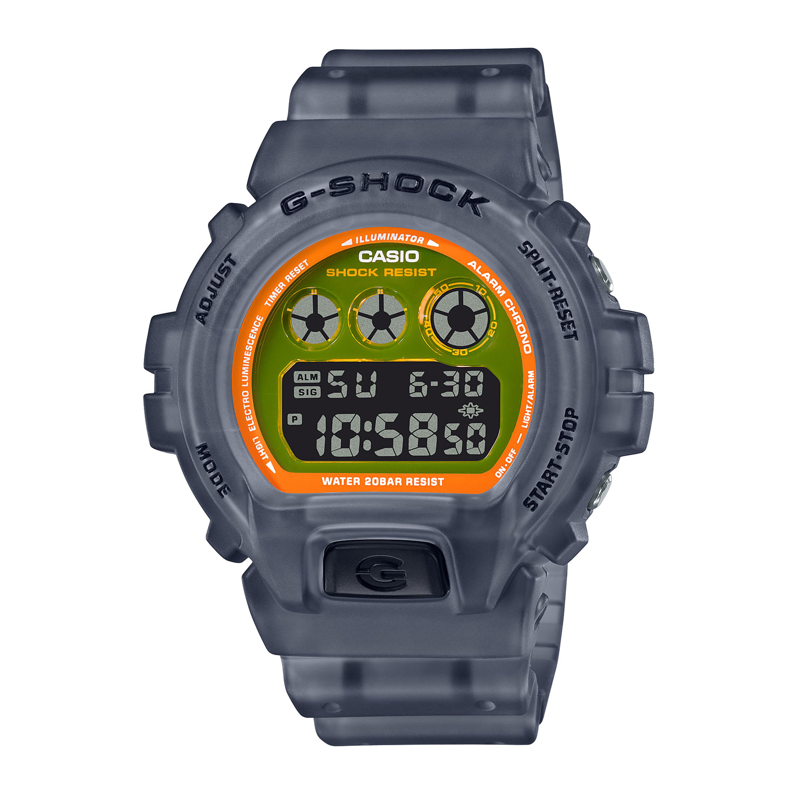 Reloj G-SHOCK DW-6900LS-1D Resina Hombre Gris