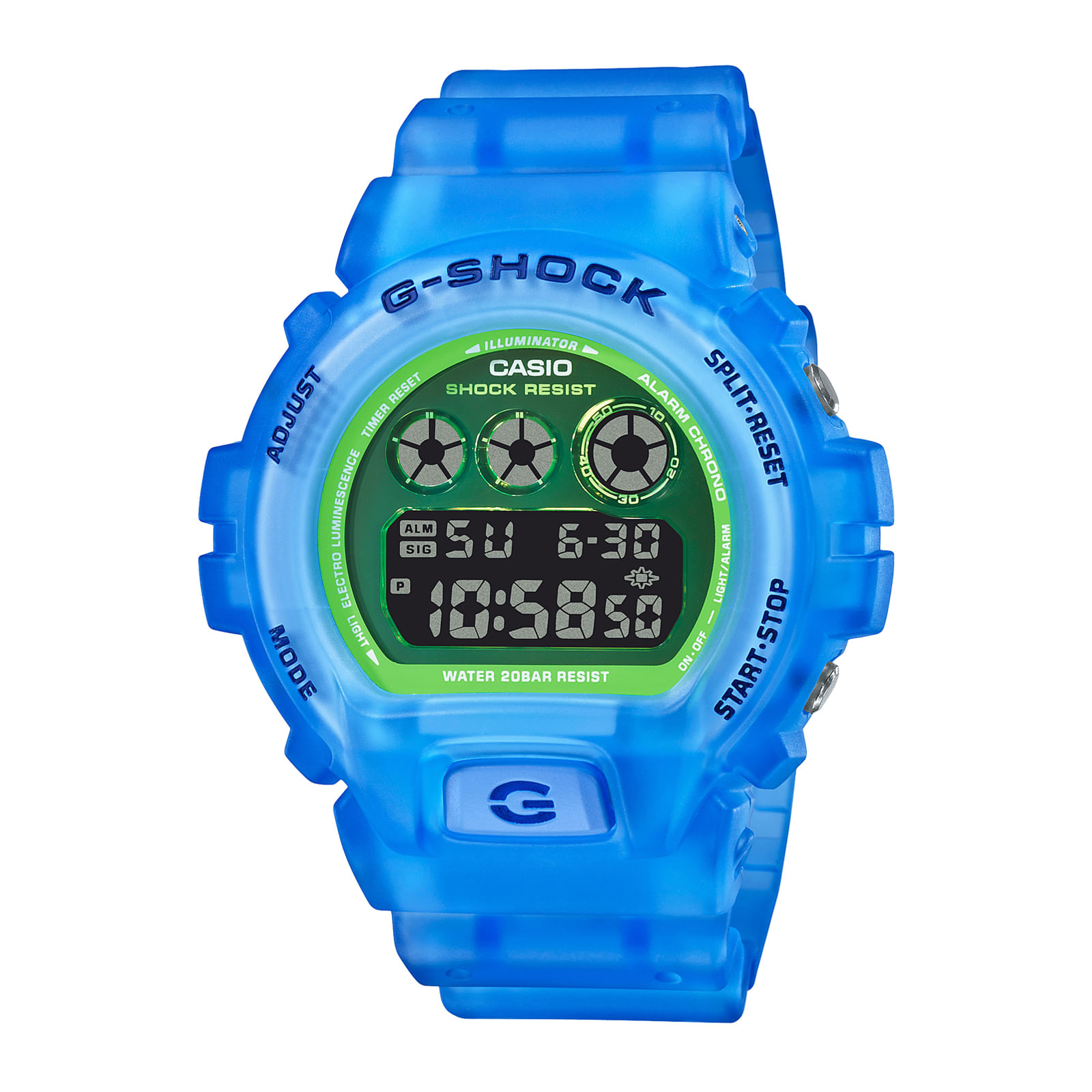 Reloj G-SHOCK DW-6900LS-2D Resina Hombre Celeste