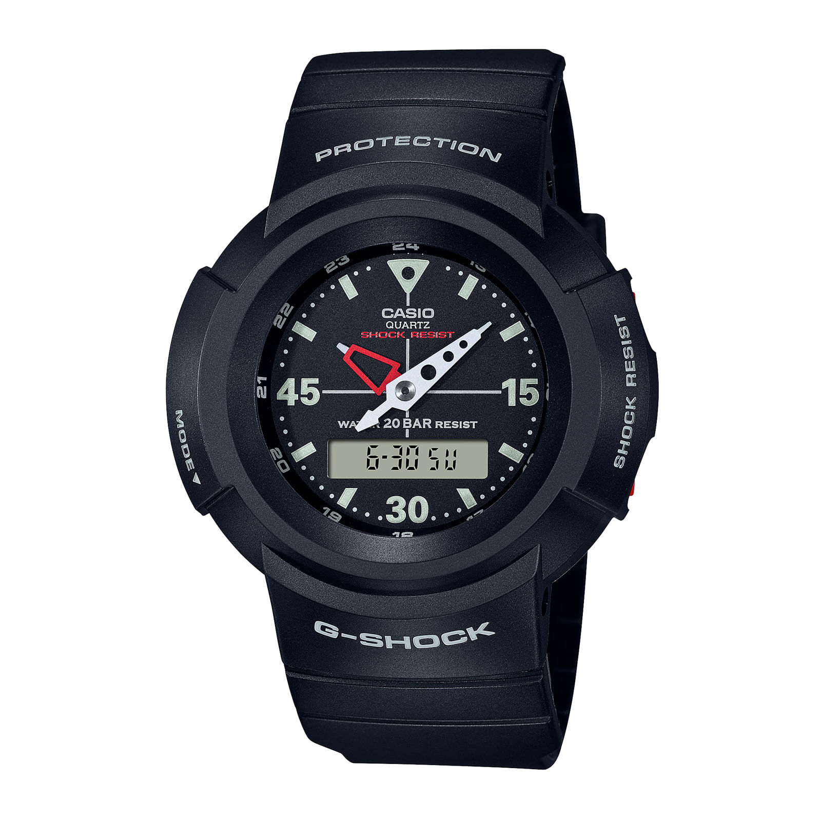 Reloj G-SHOCK AW-500E-1E Resina Hombre Negro