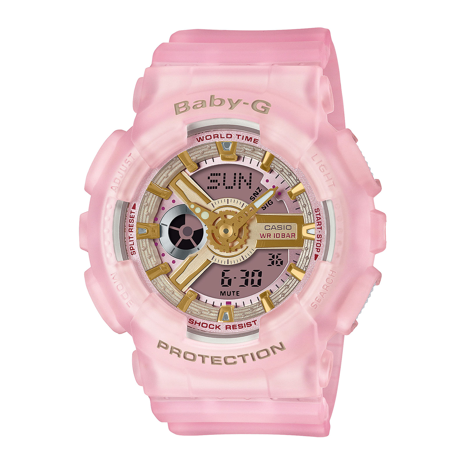 Reloj BABY-G BA-110SC-4A Resina Mujer Rosado