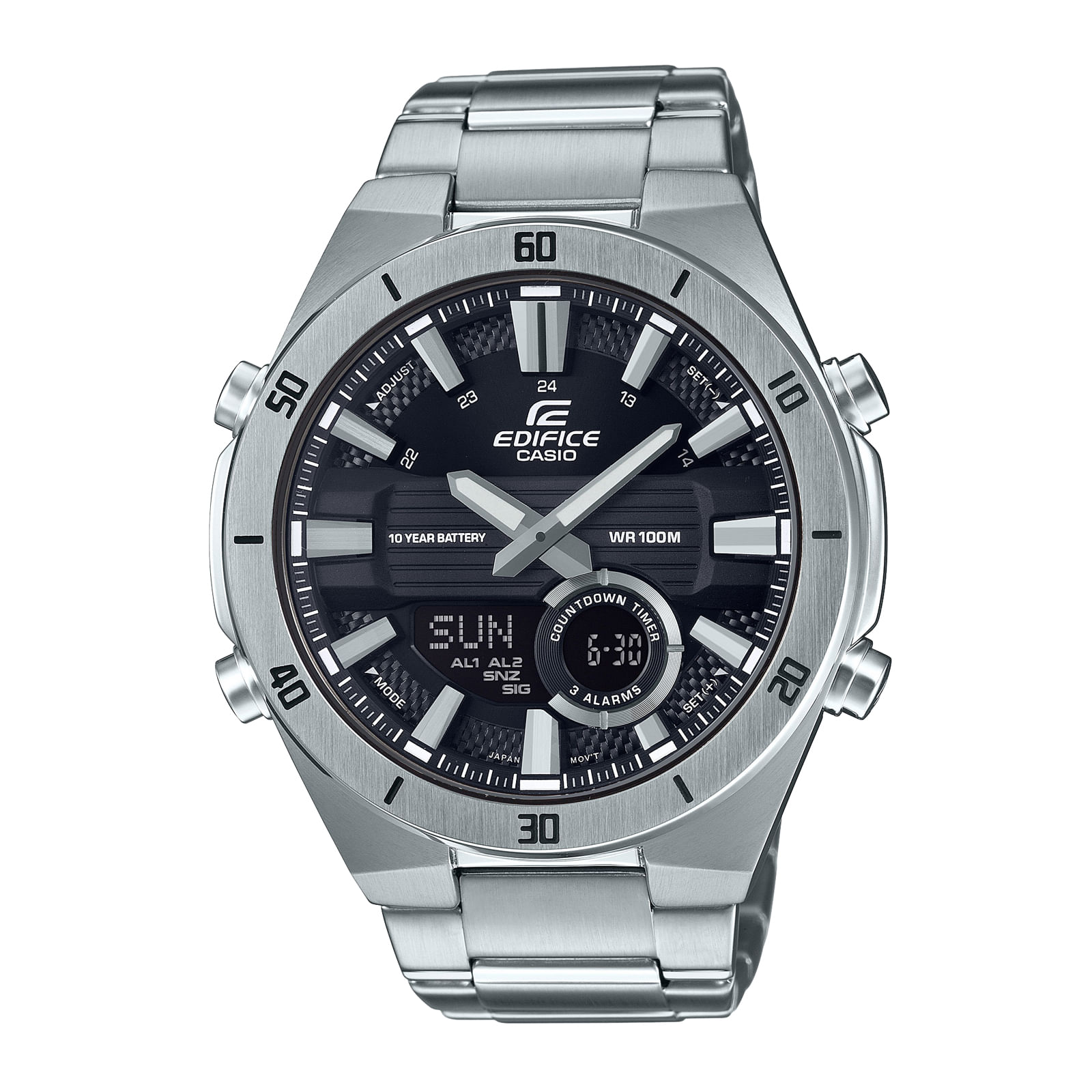 Reloj EDIFICE ERA-110D-1A Acero Hombre Plateado