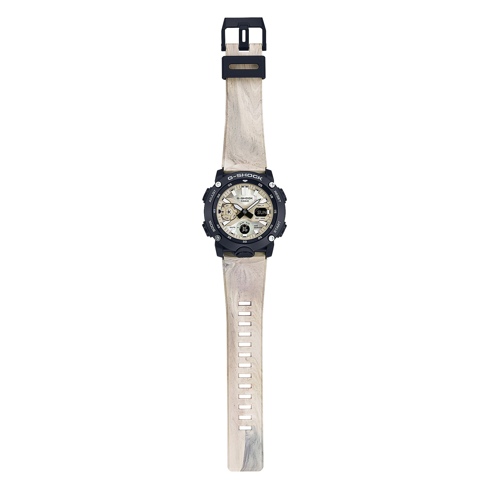 Reloj G-SHOCK GA-2000WM-1A Carbono/Resina Hombre Negro