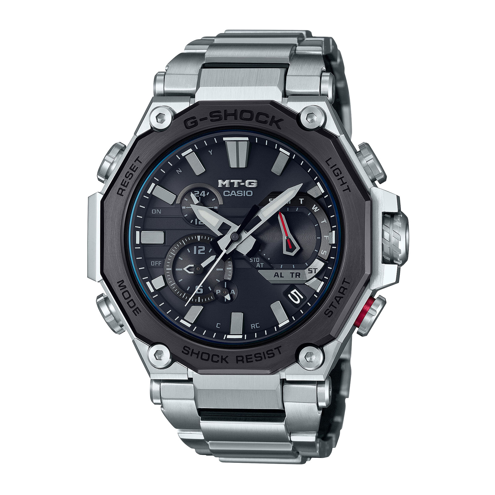 Reloj G-SHOCK MTG-B2000D-1A Carbono/Acero Hombre Plateado