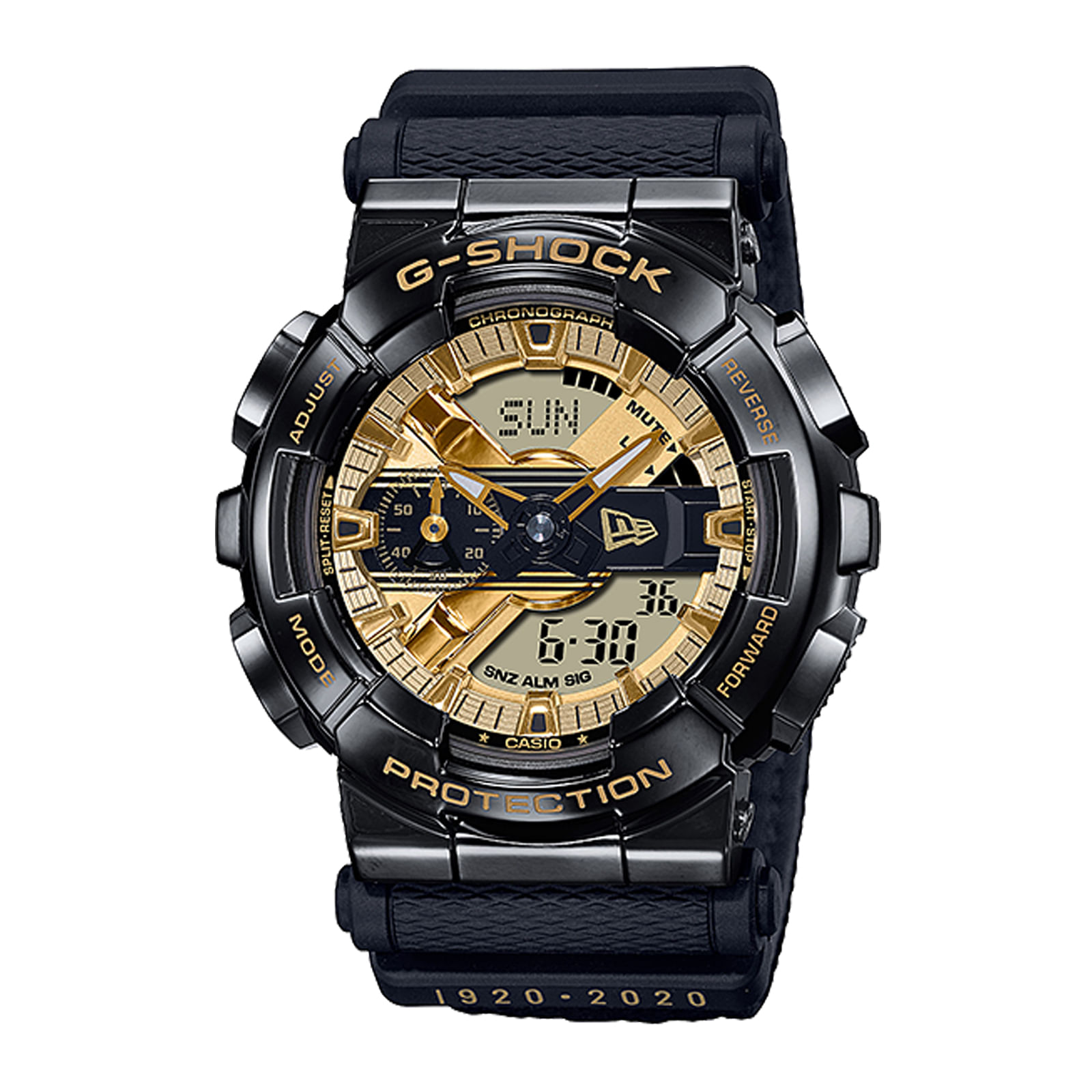 Reloj G-SHOCK GM-110NE-1A Resina/Acero Hombre Negro