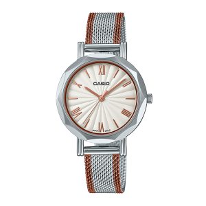 Reloj CASIO LTP-E411MSR-7A Acero Mujer Plateado