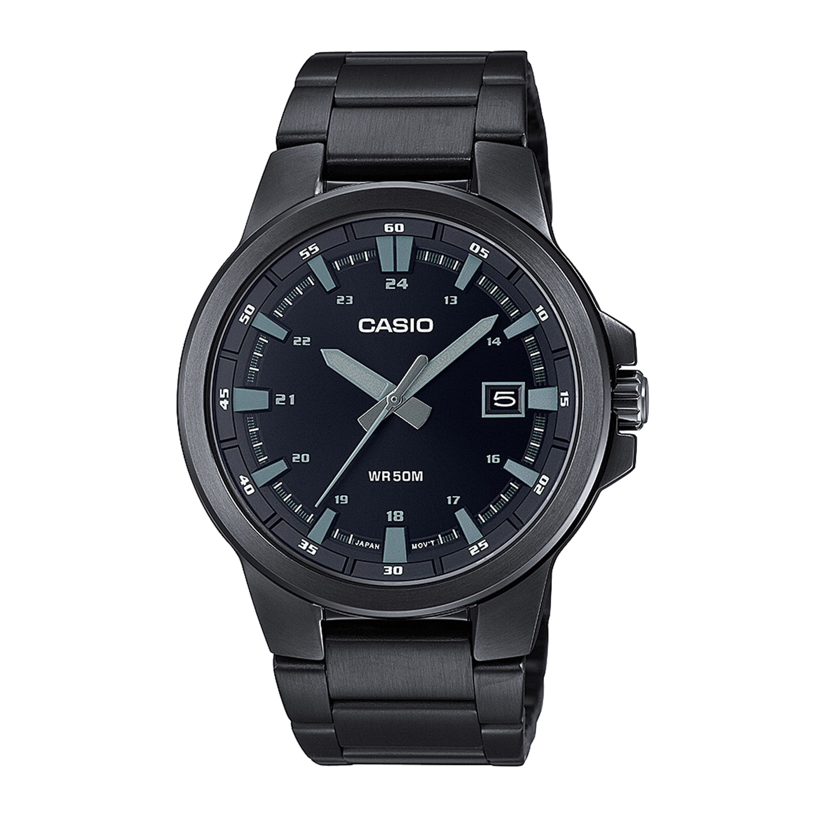 Reloj CASIO MTP-E173B-1A Acero Hombre Negro