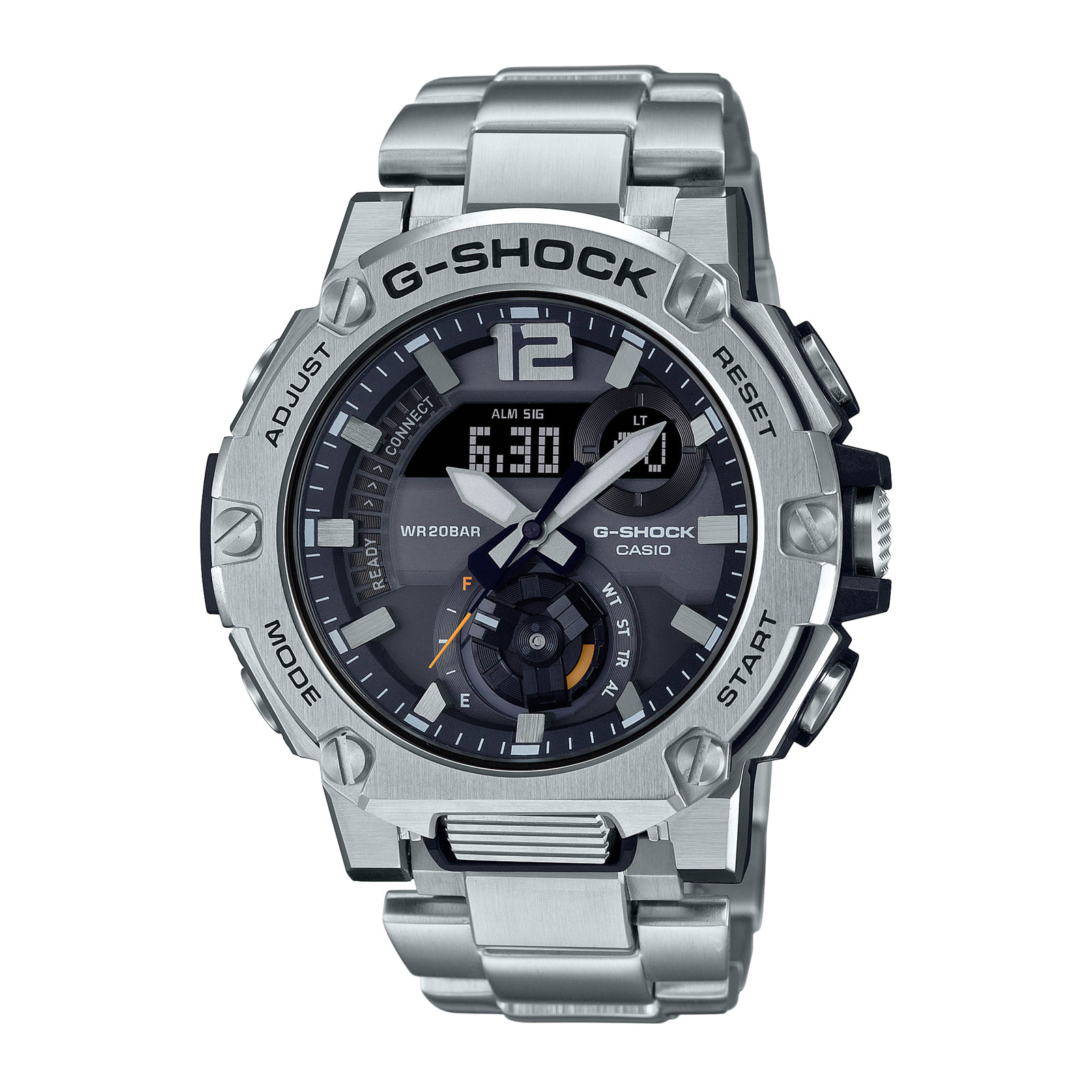 Reloj G-SHOCK GST-B300E-5A Resina/Acero Hombre Plateado