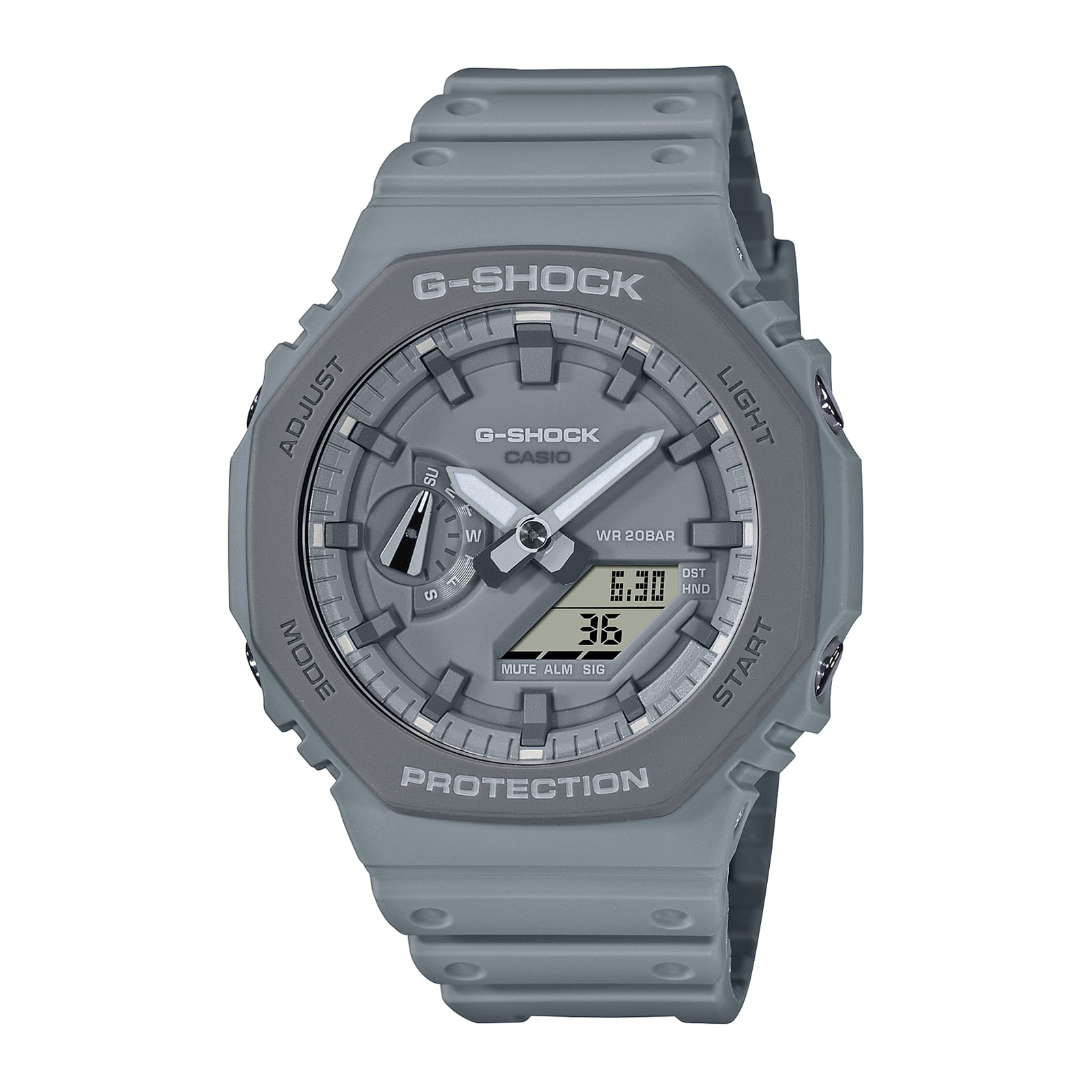Reloj G-SHOCK GA-2110ET-8A Carbono/Resina Hombre Gris