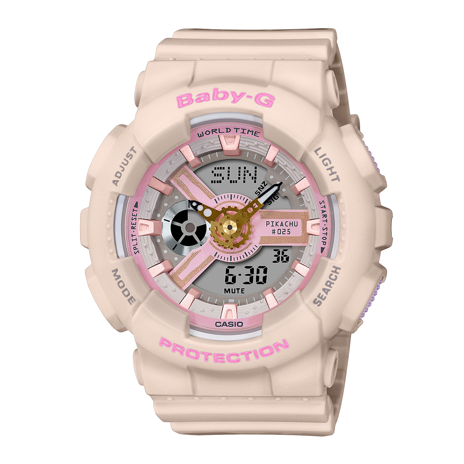 Reloj BABY-G BA-110PKC-4A Resina Mujer Beige