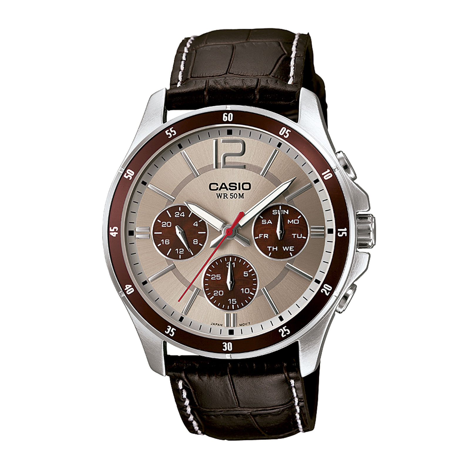 Reloj CASIO MTP-1374L-7A1 Acero Hombre Plateado