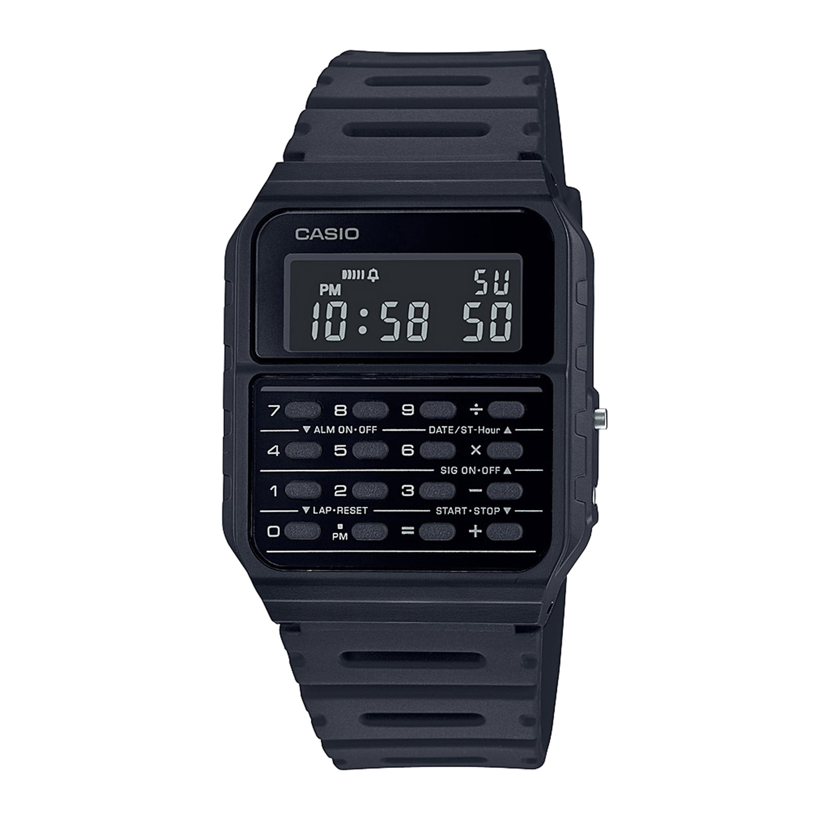 Reloj CASIO CA-53WF-1B Resina Juvenil Negro