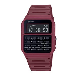 Reloj CASIO CA-53WF-4B Resina Juvenil Rojo