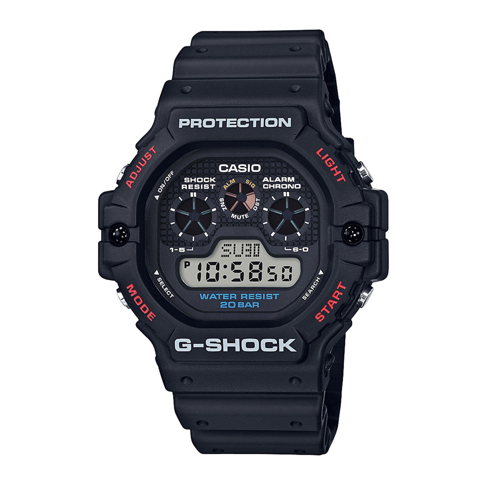 Reloj G-SHOCK DW-5900-1D Resina Hombre Negro