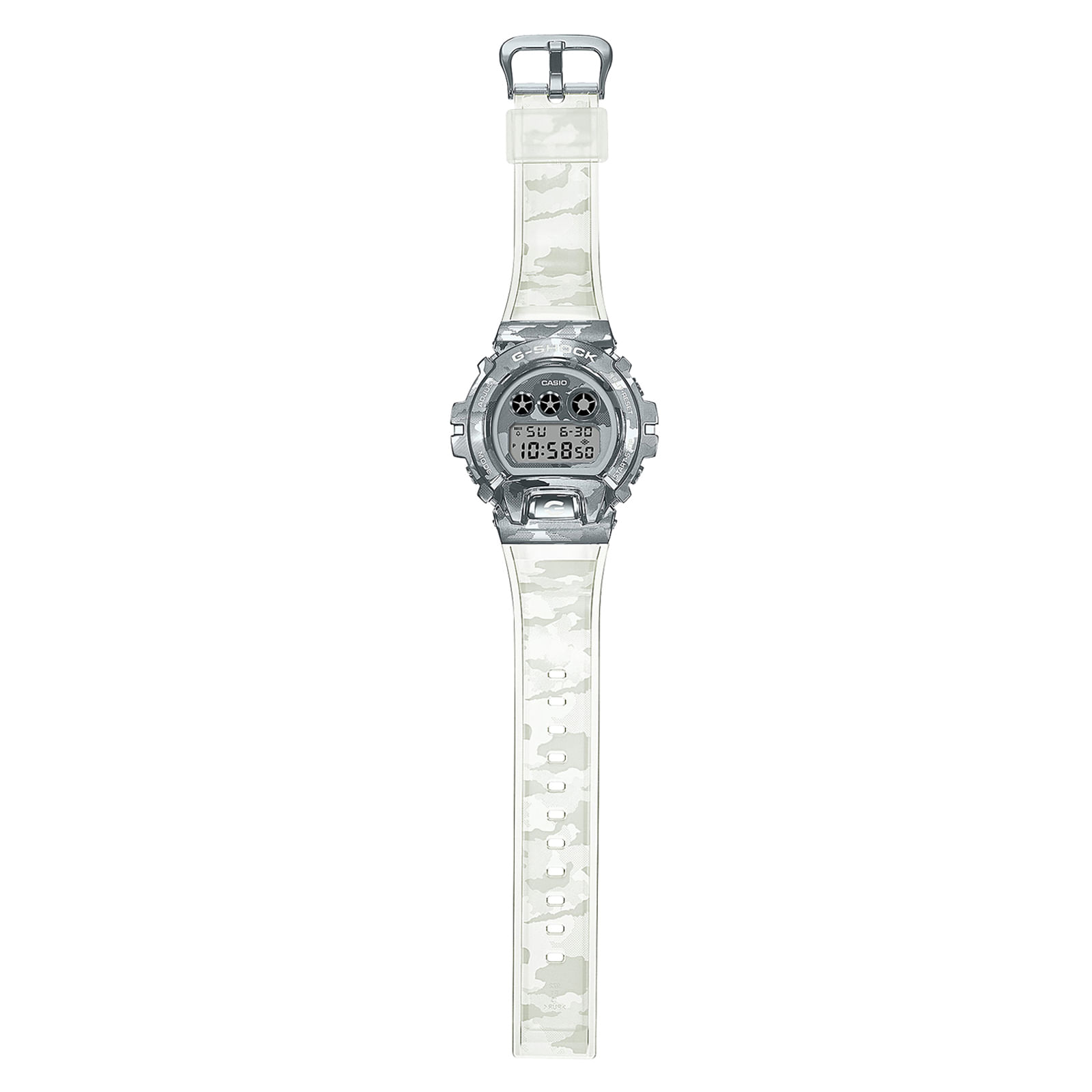 Reloj G-SHOCK GM-6900SCM-1D Resina/Acero Hombre Plateado