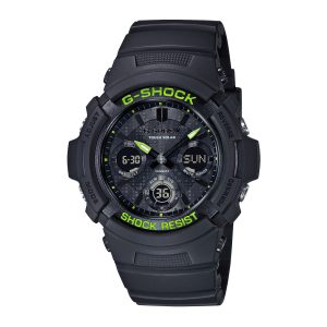 Reloj G-SHOCK AWR-M100SDC-1A Resina/Aluminio Hombre Negro