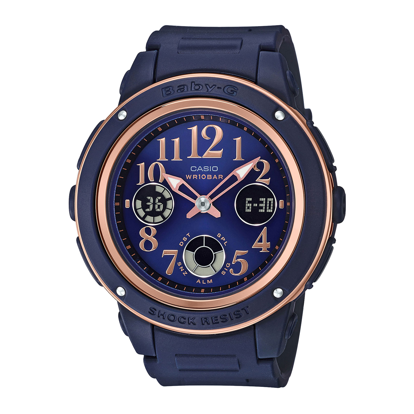 Reloj BABY-G BGA-150PG-2B2 Resina/Acero Mujer Azul