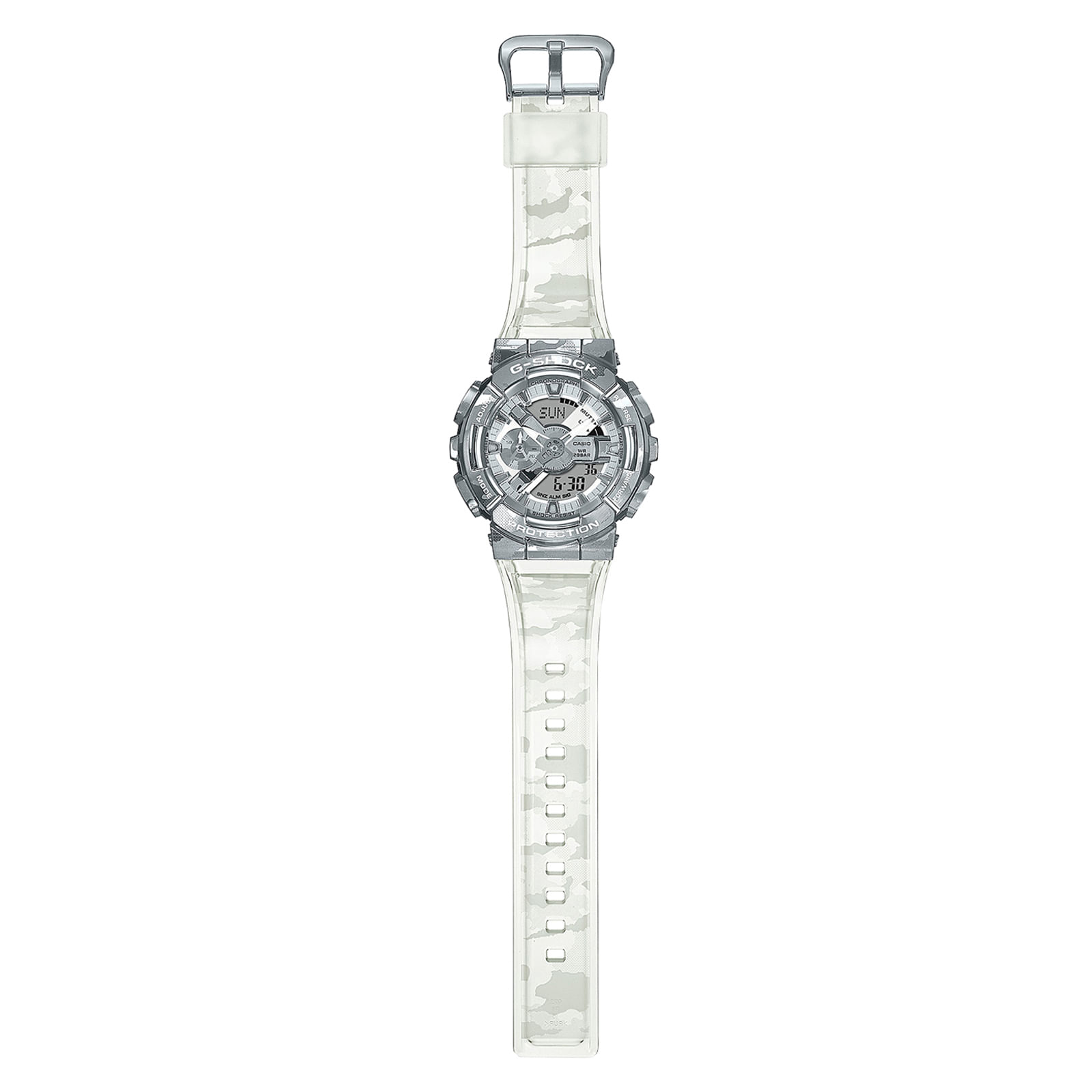 Reloj G-SHOCK GM-110SCM-1A Resina/Acero Hombre Plateado