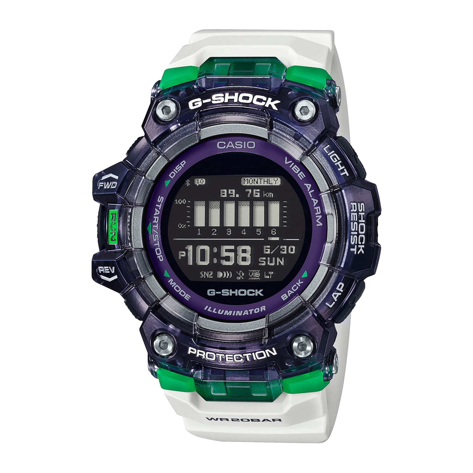 Reloj G-SHOCK GBD-100SM-1A7 Resina Hombre Negro