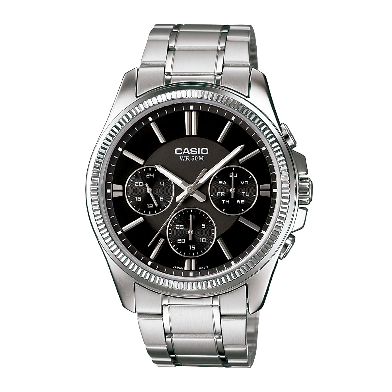 Reloj CASIO MTP-1375D-1A Acero Hombre Plateado