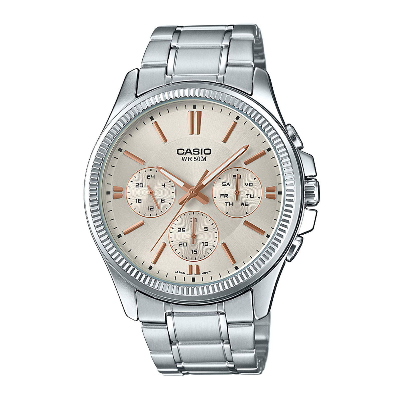 Reloj CASIO MTP-1375D-7A2 Acero Hombre Plateado