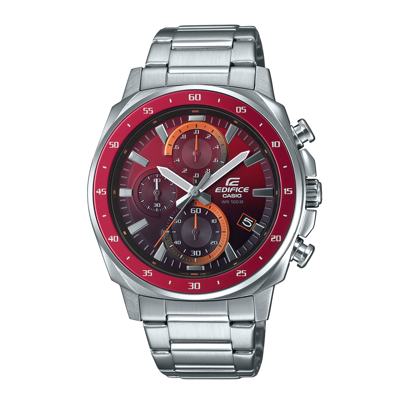 Reloj EDIFICE EFV-600D-4A Acero Hombre Plateado