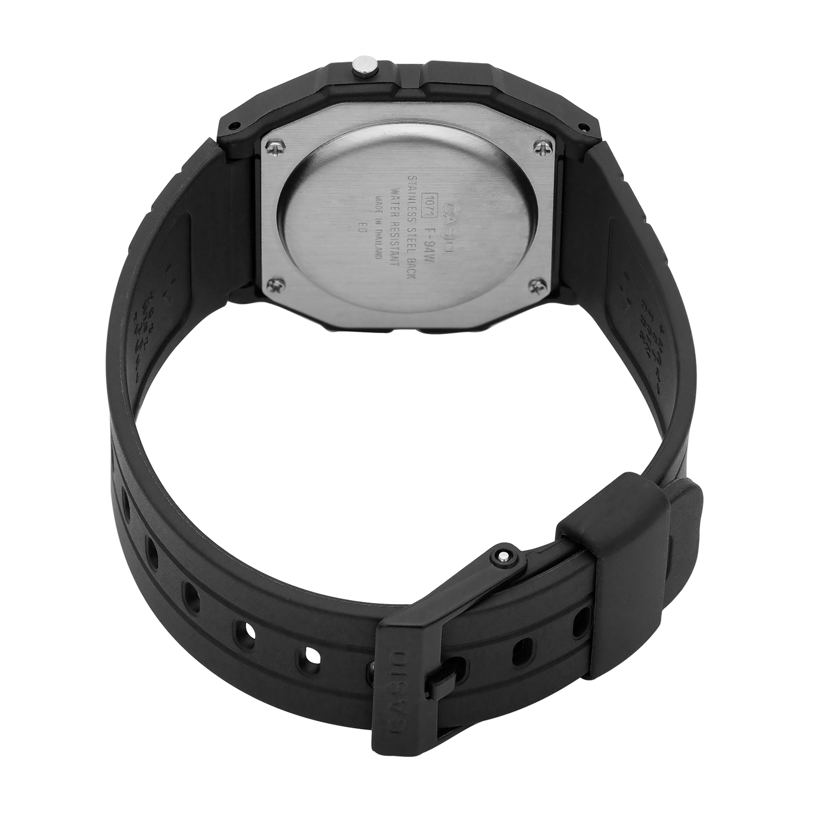 Reloj CASIO F-94WA-8D Resina Juvenil Negro