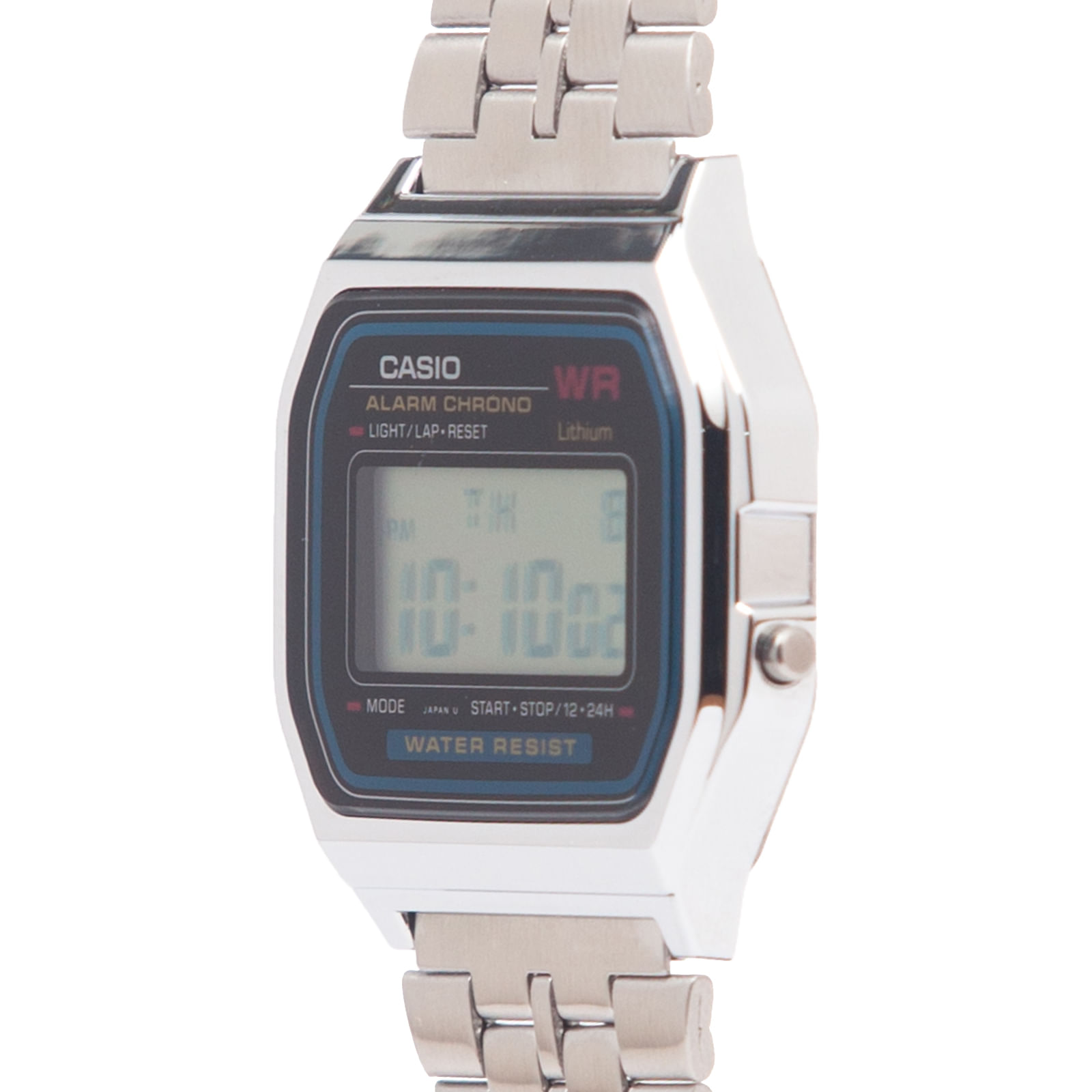 Reloj CASIO A159W-N1 Resina Unisex Plateado