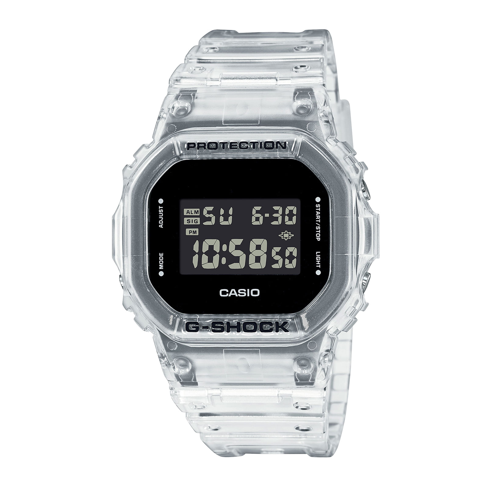 Reloj G-SHOCK DW-5600SKE-7D Resina Hombre Transparente